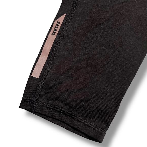 RBX Womens Performance Athletic Leggings Skinny Leg Ankle Length Black XL - Picture 4 of 9